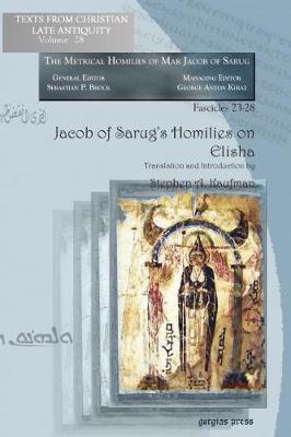 Book cover for Jacob of Sarug's Homilies on Elisha