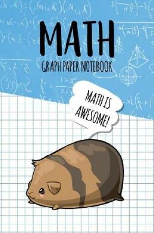 Cover of Math Graph Paper Notebook