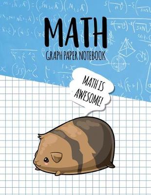 Book cover for Math Graph Paper Notebook