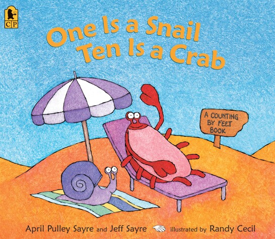 Book cover for One Is a Snail, Ten Is a Crab Big Book