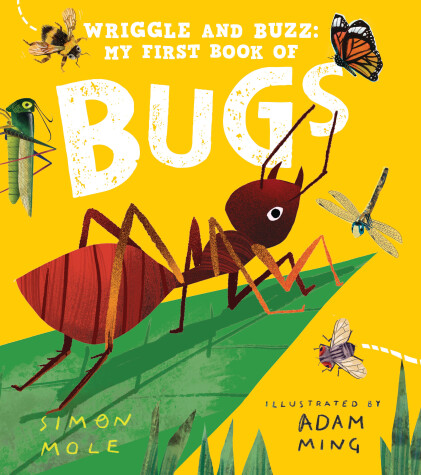 Book cover for Wriggle and Buzz: My First Book of Bugs