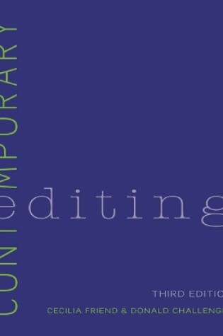 Cover of Contemporary Editing