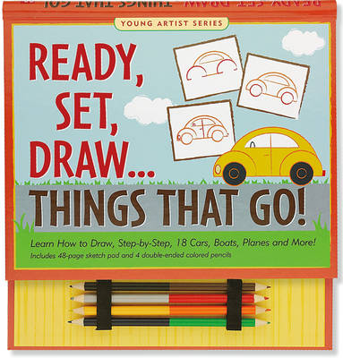 Book cover for Ready, Set, Draw...Things That Go!