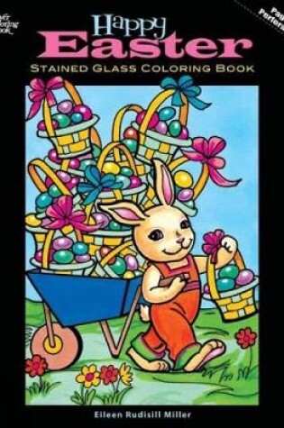 Cover of Happy Easter Stained Glass Coloring Book