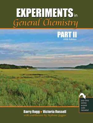 Book cover for Experiments in General Chemistry Part II