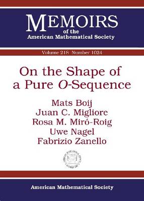 Book cover for On the Shape of a Pure $O$-Sequence