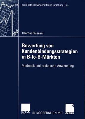 Book cover for Bewertung von Kundenbindungsstrategien in B-to-B-Märkten