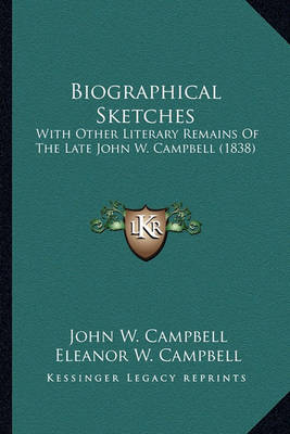 Book cover for Biographical Sketches Biographical Sketches