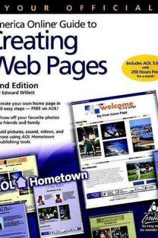 Cover of Your Official America Online Guide to Creating Web Pages