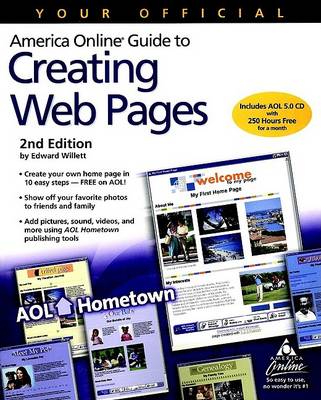 Book cover for Your Official America Online Guide to Creating Web Pages