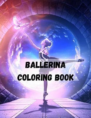 Book cover for Ballerina Coloring Book