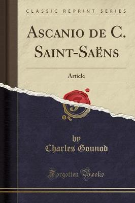 Book cover for Ascanio de C. Saint-Saens