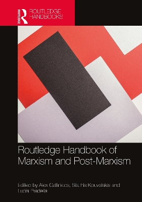 Cover of Routledge Handbook of Marxism and Post-Marxism