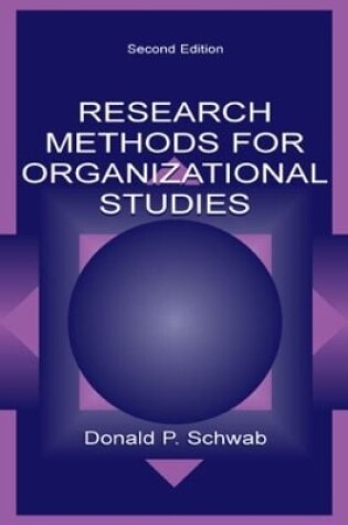 Cover of Research Methods for Organizational Studies