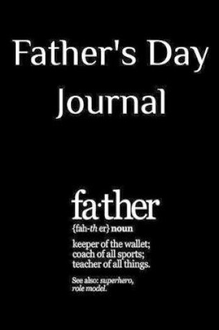 Cover of Father's Day Journal