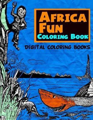 Book cover for Africa Fun Coloring Book