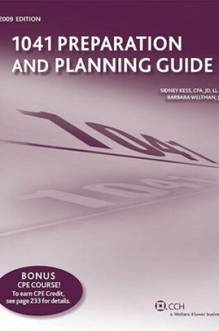 Cover of 1041 Preparation and Planning Guide