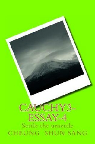 Cover of Cauchy3-Essay-4