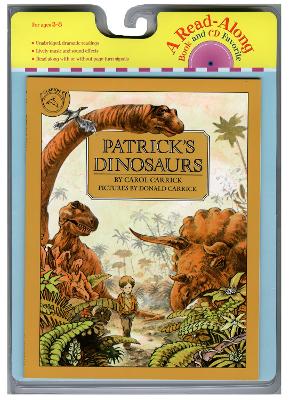 Book cover for Patrick's Dinosaurs Book & CD