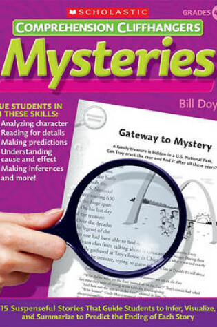 Cover of Comprehension Cliffhangers: Mysteries