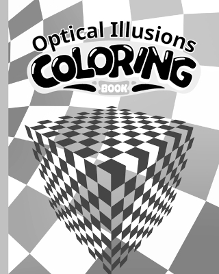 Book cover for Optical Illusions Coloring Book