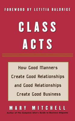 Book cover for Class Acts