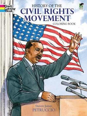 Cover of History of the Civil Rights Movement Coloring Book