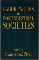 Book cover for Labor Parties in Postindustrial Societies