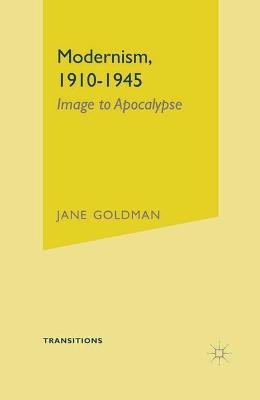 Cover of Modernism, 1910-1945