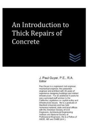 Cover of An Introduction to Thick Repairs of Concrete