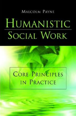 Cover of Humanistic Social Work