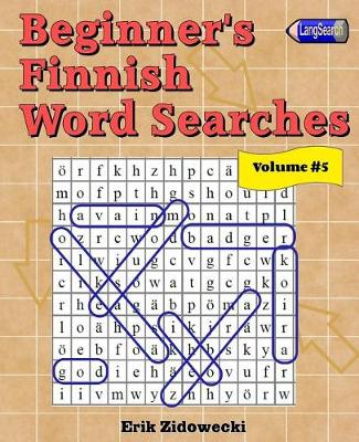 Book cover for Beginner's Finnish Word Searches - Volume 5