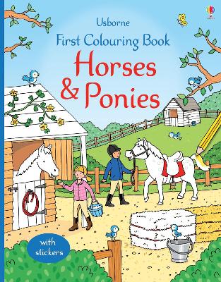 Cover of First Colouring Book Horses and Ponies