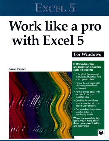 Book cover for Work Like a Pro with Excel 5