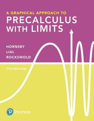 Cover of A Graphical Approach to Precalculus with Limits Plus Mylab Math with Pearson Etext -- 24-Month Access Card Package