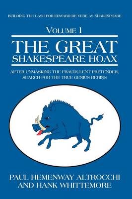 Book cover for The Great Shakespeare Hoax