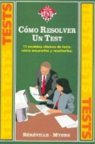 Cover of Como Resolver Un Test