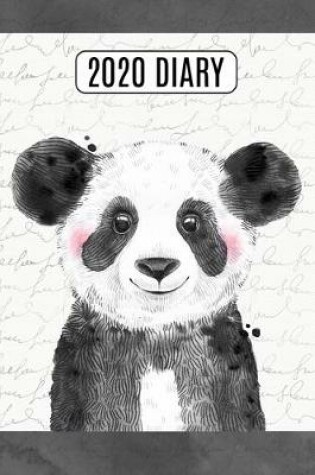 Cover of 2020 Daily Diary Planner, Inky Panda Bear