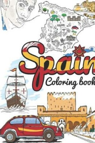 Cover of Spain Coloring Book