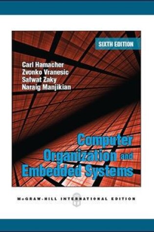 Cover of Computer Organization and Embedded Systems (Int'l Ed)