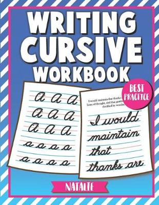 Book cover for Writing Cursive Workbook