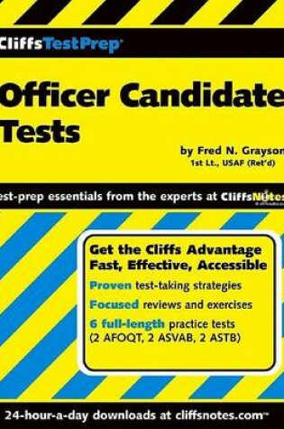Cover of Cliffstestprep Officer Candidate Tests