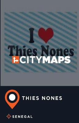 Book cover for City Maps Thies Nones Senegal