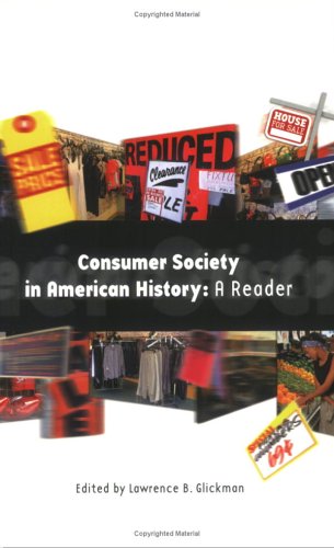 Cover of Consumer Society in American History