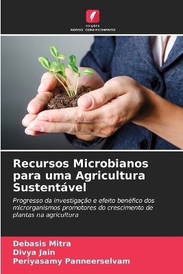 Book cover for Recursos Microbianos para uma Agricultura Sustentável