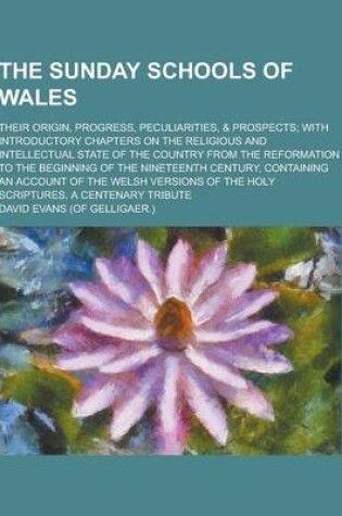 Cover of The Sunday Schools of Wales; Their Origin, Progress, Peculiarities, & Prospects; With Introductory Chapters on the Religious and Intellectual State of