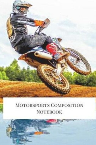 Cover of Motorsports Composition Notebook