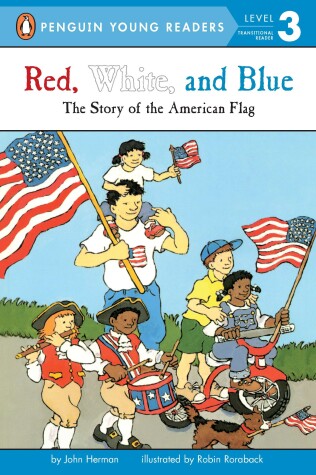 Book cover for Red, White, and Blue