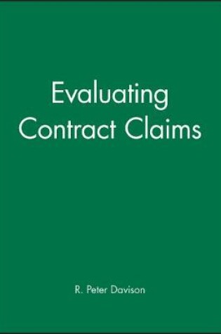 Cover of Evaluating Contract Claims