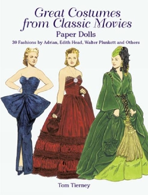 Book cover for Great Costumes from Classic Movies Paper Dolls